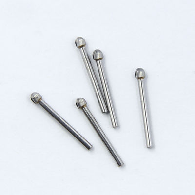 6mm Round Tungsten Carbide Bur Fg Steel Drill Burr Dental Needle Standard Ball Plain Cut Head